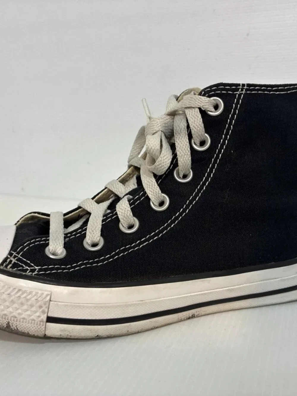 Converse Chuck Taylor All Star Hi Black Canvas Sneakers M9160 Mens 5.5 Wmns 7.5